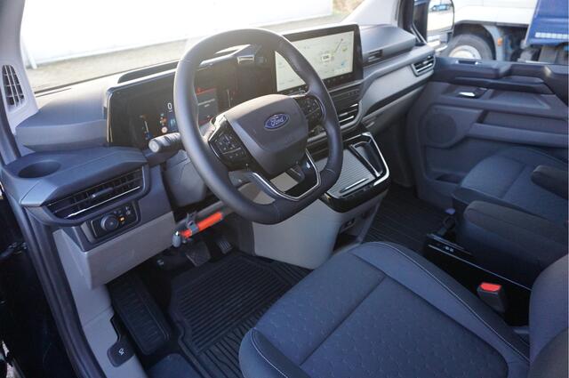 Ford TRANSIT CUSTOM 300L 170PK DC Limited AUT BPM VRIJ!! Navi, ACC, Trekhaak, 360° Cam, 17" LM, Elec. Schuifdeur!! NR. 720