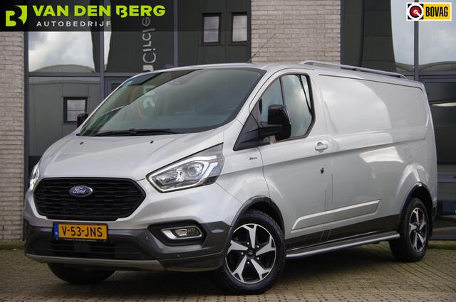 Ford TRANSIT CUSTOM 2.0 TDCI L2 ACTIVE EDITION, 170PK AUT. TREKHAAK, 17'' LMV, SIDESTEPS, CAMERA, CRUISE, AIRCO, STOELVERWARMING