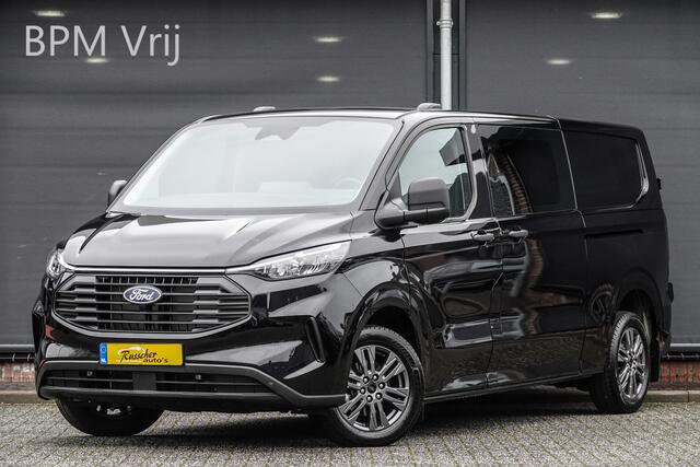 Ford TRANSIT CUSTOM L2H1 Dubbel Cabine 2.0Tdci 150Pk | Trend 320 | Achteruitrijcamera | 2xSchuifdeur | Trekhaak | 17'' | Agate Black
