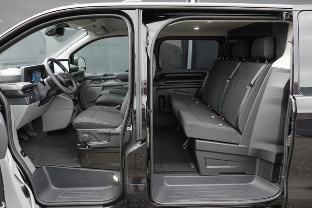 Ford TRANSIT CUSTOM L2H1 Dubbel Cabine 2.0Tdci 150Pk | Trend 320 | Achteruitrijcamera | 2xSchuifdeur | Trekhaak | 17'' | Agate Black