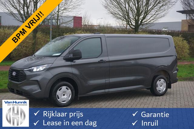 Ford TRANSIT CUSTOM 320L 170PK Trend AUT BPM VRIJ!! 13" Sync Apple CP/ Android A. Camera!! NR. B054*