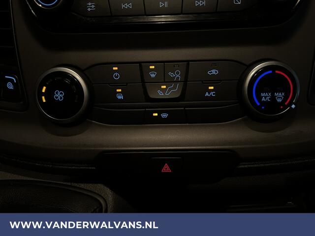 Ford TRANSIT CUSTOM 2.0 TDCI L1H1 Euro6 Airco | Camera | LED | Android Auto | Cruisecontrol | Verwarmde voorruit Parkeersensoren, Bijrijdersbank