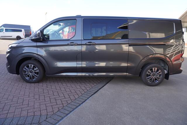 Ford TRANSIT CUSTOM 320L 2.0 TDCI 170PK L2H1 Limited DC Automaat Schuifdeur links en rechts | Airco | Adap.Cruise | Navi | Camera