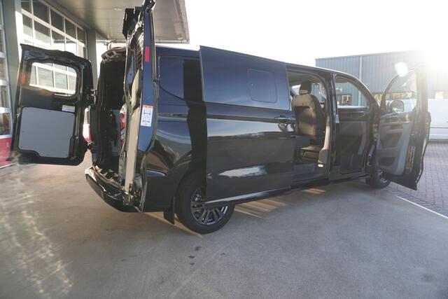 Ford TRANSIT CUSTOM 320L 2.0 TDCI 170PK L2H1 Limited DC Automaat Schuifdeur links en rechts | Airco | Adap.Cruise | Navi | Camera