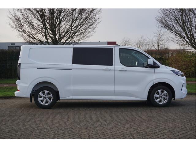 Ford TRANSIT CUSTOM 320L 2.0 TDCI 170PK L2H1 Limited DC Automaat Schuifdeur links en rechts | Airco | Adap.Cruise | Navi | Camera