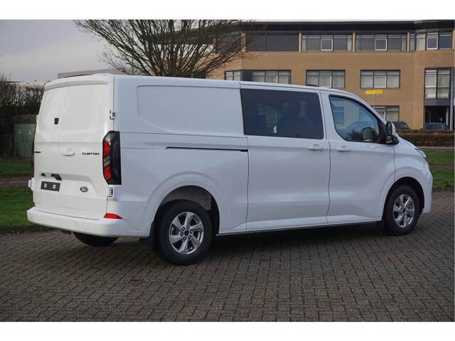 Ford TRANSIT CUSTOM 320L 2.0 TDCI 170PK L2H1 Limited DC Automaat Schuifdeur links en rechts | Airco | Adap.Cruise | Navi | Camera
