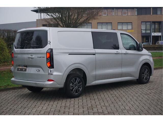 Ford TRANSIT CUSTOM 320L 2.0 TDCI 170PK L2H1 Limited DC Automaat Trekhaak Schuifdeur links en rechts | Airco | Adap.Cruise | Navi | Camera