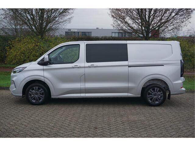 Ford TRANSIT CUSTOM 320L 2.0 TDCI 170PK L2H1 Limited DC Automaat Trekhaak Schuifdeur links en rechts | Airco | Adap.Cruise | Navi | Camera