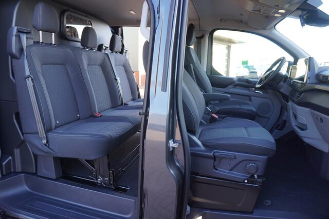 Ford TRANSIT CUSTOM 320L 2.0 TDCI 170PK L2H1 Limited DC Automaat Trekhaak Schuifdeur links en rechts | Airco | Adap.Cruise | Navi | Camera