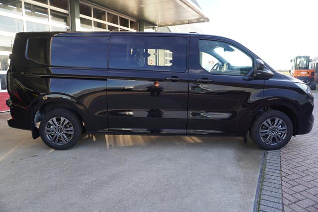 Ford TRANSIT CUSTOM 320L 2.0 TDCI 170PK L2H1 Limited DC Automaat Trekhaak Schuifdeur links en rechts | Airco | Adap.Cruise | Navi | Camera