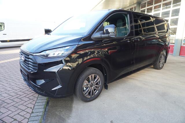 Ford TRANSIT CUSTOM 320L 2.0 TDCI 170PK L2H1 Limited DC Automaat Trekhaak Schuifdeur links en rechts | Airco | Adap.Cruise | Navi | Camera