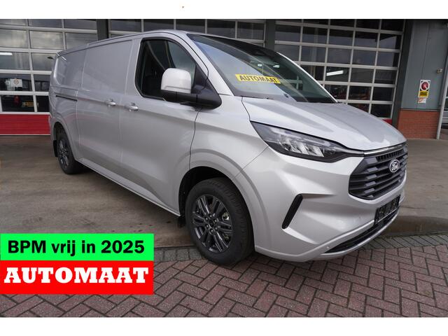 Ford TRANSIT CUSTOM 320 2.0 TDCI 170PK L2H1 Limited Automaat Schuifdeur links en rechts | Airco | adap.Cruise | Navi | Camera