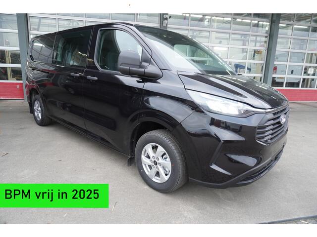 Ford TRANSIT CUSTOM 320L 2.0 TDCI 150PK L2H1 Trend Dubbelcabine Schuifdeur links en rechts | Airco | Cruise | Navi | Camera
