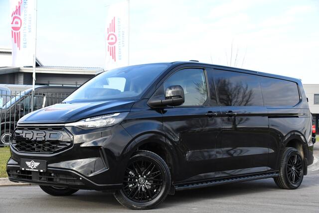 Ford TRANSIT CUSTOM 320 2.0 TDCI L2H1 Black Edition Limited Virtual, Adaptieve Cruise, Camera, Carplay, 170PK, Automaat, LED, Multimedia, Sensoren, Stoelverwarming, UNIEK!