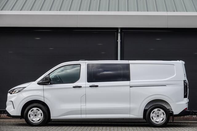 Ford TRANSIT CUSTOM L2H1 Dubbel Cabine 2.0Tdci 150Pk | Trend 320 | Achteruitrijcamera | 2xSchuifdeur | Trekhaak | Frozen White