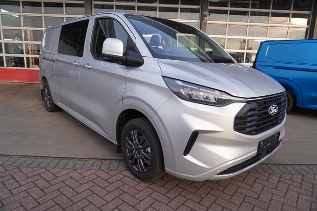 Ford TRANSIT CUSTOM 320L 2.0 TDCI 170PK L2H1 Limited DubbelCabine Automaat nr. V062 | Schuifdeur links en rechts | Airco | Adap.Cruise | Navi | Camera