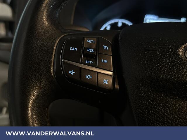 Ford TRANSIT CUSTOM 2.0 TDCI 131pk L1H1 Euro6 Airco | Camera | LED | Cruisecontrol | Apple Carplay Android Auto, 2500kg Trekhaak, Parkeersensoren, Stoelverwarming, Verwarmde voorruit, Bijrijdersbank