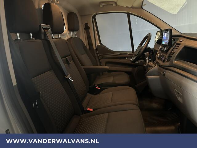 Ford TRANSIT CUSTOM 2.0 TDCI 131pk L1H1 Euro6 Airco | Camera | LED | Cruisecontrol | Apple Carplay Android Auto, 2500kg Trekhaak, Parkeersensoren, Stoelverwarming, Verwarmde voorruit, Bijrijdersbank