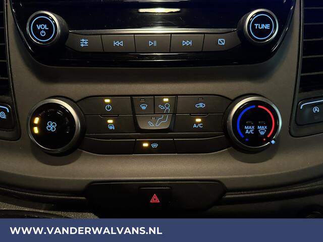 Ford TRANSIT CUSTOM 2.0 TDCI L2H1 Euro6 Airco | Camera | Navigatie | LED | Apple Carplay | Cruisecontrol Android Auto, Verwarmde voorruit, Parkeersensoren, Bijrijdersbank, 2670kg trekvermogen