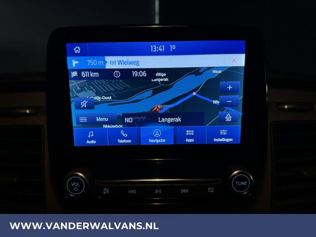 Ford TRANSIT CUSTOM 2.0 TDCI L2H1 Euro6 Airco | Camera | Navigatie | LED | Apple Carplay | Cruisecontrol Android Auto, Verwarmde voorruit, Parkeersensoren, Bijrijdersbank, 2670kg trekvermogen