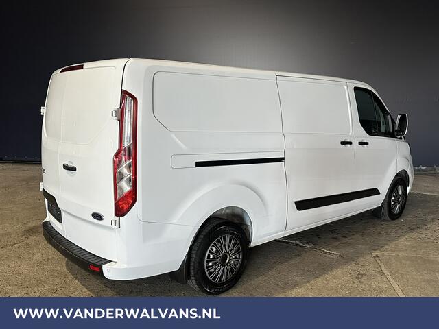 Ford TRANSIT CUSTOM 2.0 TDCI 131pk L2H1 Euro6 Airco | LED | Cruisecontrol | Verwarmde voorruit | Parkeersensoren Bijrijdersbank, 2800kg trekvermogen