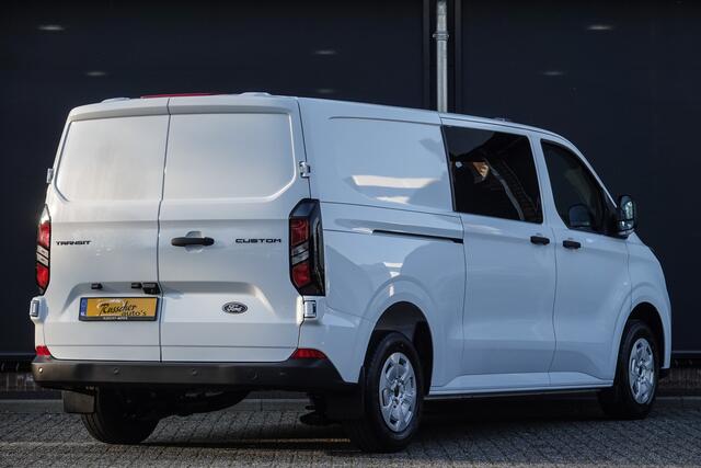 Ford TRANSIT CUSTOM L2H1 Dubbel Cabine 2.0Tdci 150Pk | Trend 320 | Achteruitrijcamera | 2xSchuifdeur | Frozen White