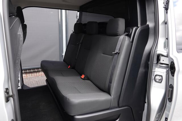 Ford TRANSIT CUSTOM L2H1 Dubbel Cabine 2.0Tdci 150Pk | Trend 320 | Achteruitrijcamera | 2xSchuifdeur | Trekhaak | 17'' | Moondust Zilver