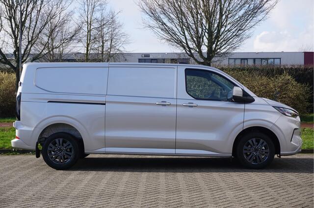 Ford TRANSIT CUSTOM 300L 170PK Limited AUT BPM VRIJ!! Navi, Cam, Adap. Cruise, 17" LM, LED!! NR. 335