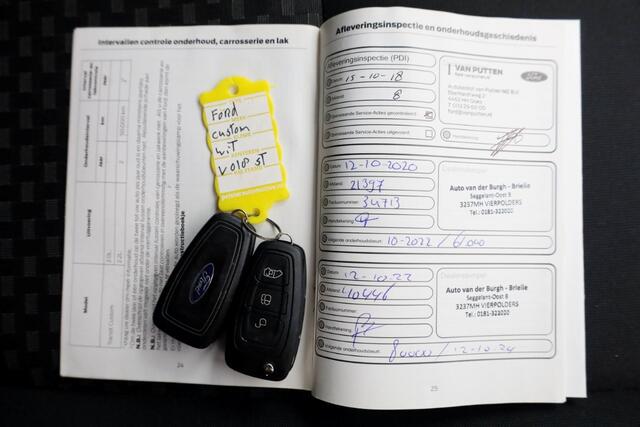 Ford TRANSIT CUSTOM 340 2.0 TDCI 130pk E6 L1H1 Trend Airco/Inrichting 10-2018