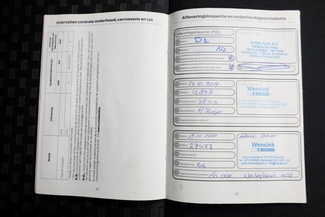 Ford TRANSIT CUSTOM 340 2.0 TDCI 130pk E6 L1H1 Trend Airco/Inrichting/Imperiaal 10-2018