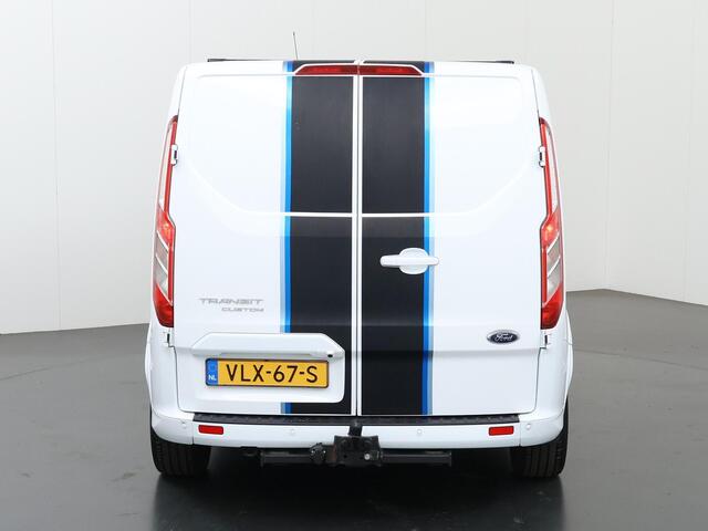 Ford TRANSIT CUSTOM 290 2.0 TDCI Aut. | L1 H1 Sport | LM Velgen | 3-zits | Schuifdeur L+R | Trekhaak | Sport | Parkeercamera | Airco | Cruise Control |