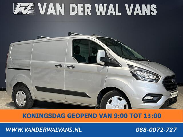 Ford TRANSIT CUSTOM 2.0 TDCI 130pk Automaat L1H1 Euro6 Airco | LED | Apple Carplay | Cruisecontrol Trekhaak, Parkeersensoren, Stoelverwarming, Verwarmde voorruit, Dakdragers