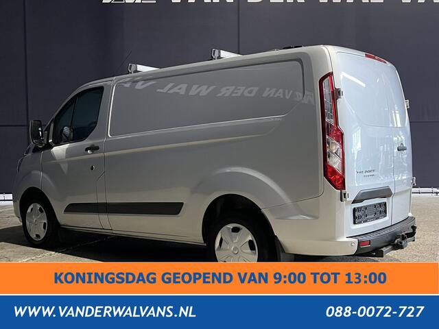Ford TRANSIT CUSTOM 2.0 TDCI 130pk Automaat L1H1 Euro6 Airco | LED | Apple Carplay | Cruisecontrol Trekhaak, Parkeersensoren, Stoelverwarming, Verwarmde voorruit, Dakdragers