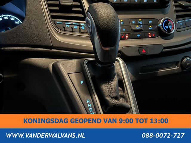 Ford TRANSIT CUSTOM 2.0 TDCI 130pk Automaat L1H1 Euro6 Airco | LED | Apple Carplay | Cruisecontrol Trekhaak, Parkeersensoren, Stoelverwarming, Verwarmde voorruit, Dakdragers