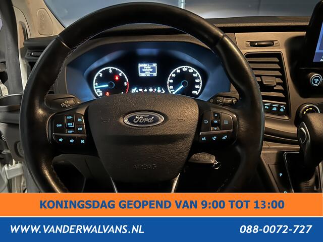 Ford TRANSIT CUSTOM 2.0 TDCI 130pk Automaat L1H1 Euro6 Airco | LED | Apple Carplay | Cruisecontrol Trekhaak, Parkeersensoren, Stoelverwarming, Verwarmde voorruit, Dakdragers