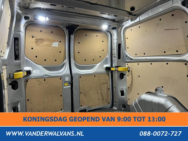 Ford TRANSIT CUSTOM 2.0 TDCI 130pk Automaat L1H1 Euro6 Airco | LED | Apple Carplay | Cruisecontrol Trekhaak, Parkeersensoren, Stoelverwarming, Verwarmde voorruit, Dakdragers