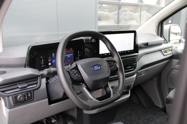 Ford TRANSIT CUSTOM 320 2.0 TDCI L2H1 Limited 170pk - 2x Schuif - Stoel/Stuurverwarming - ACC - Sidebars - 1+1 stoel opstelling - Opvouwbare dakdrager - Rijklaar