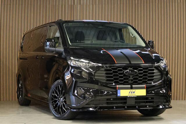 Ford TRANSIT CUSTOM 300 2.0 TDCI 170 PK L2H1 Limited | L+R Schuifdeur | ACC | Blind Spot | Camera | Lane Assist | Stoelverwarming | CarPlay | Navigatie | Raptor Edition | Trekhaak | 3-Zitter | MODELJAAR 2025 | Verlengde fabrieksgarantie tot 12-2029