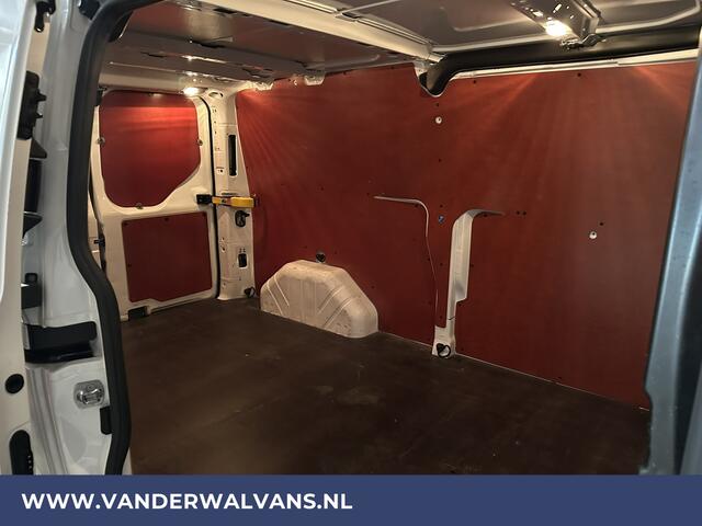 Ford TRANSIT CUSTOM 2.0 TDCI 131pk L2H1 Euro6 Airco | LED | Cruisecontrol | Verwarmde voorruit | Parkeersensoren Bijrijdersbank, 2800kg trekvermogen