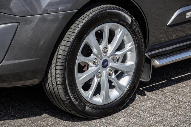 Ford TRANSIT CUSTOM L2H1 2.2Tdci 125Pk | Anniversary Edition | Stoel-Bank | Achteruitrijcamera | Trekhaak | Side Bars | 18'' | Magnetic Grey