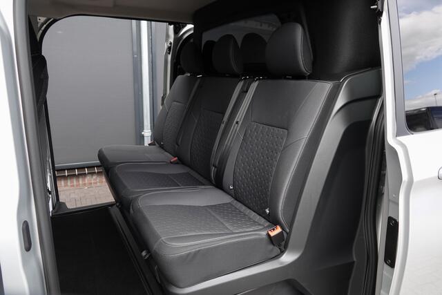 Ford TRANSIT CUSTOM L2H1 Dubbel Cabine 2.0Tdci 170Pk Aut. | Limited | 360° Camera | 2xSchuifdeur | Trekhaak | Spoilerpack | 19'' | Moondust Zilver