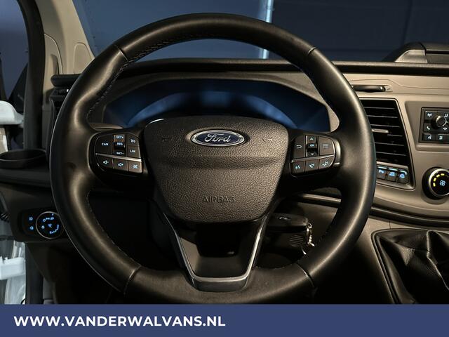 Ford TRANSIT CUSTOM 2.0 TDCI L2H1 Euro6 Airco | Cruisecontrol | LED | Parkeersensoren | 2700KG Trekvermogen Bijrijdersbank