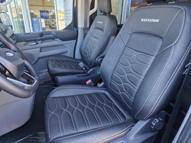 Ford TRANSIT CUSTOM 320 L2 Limited/Titanium 233pk e-CVT PHEV incl. ¤4.422,- korting! | Dubbele cabine Snoeks leder | Full led | Dubbele zij-schuifdeur | Direct uit voorraad leverbaar! | Full options