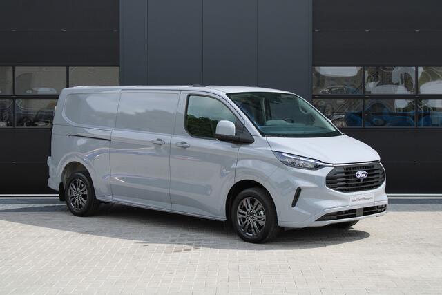 Ford TRANSIT CUSTOM 320 2.0 TDCI L2H1 Limited 150pk - 2x Schuifdeur - Adaptive Cruise - Verwarmd stuur - Blind spot - Navigatie - Camera - Draadloos laden - Rijklaar