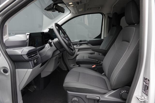 Ford TRANSIT CUSTOM L2H1 Dubbel Cabine 170Pk Aut. | Raptor Edition | Rode remzadels | 20'' Moondust Zilver