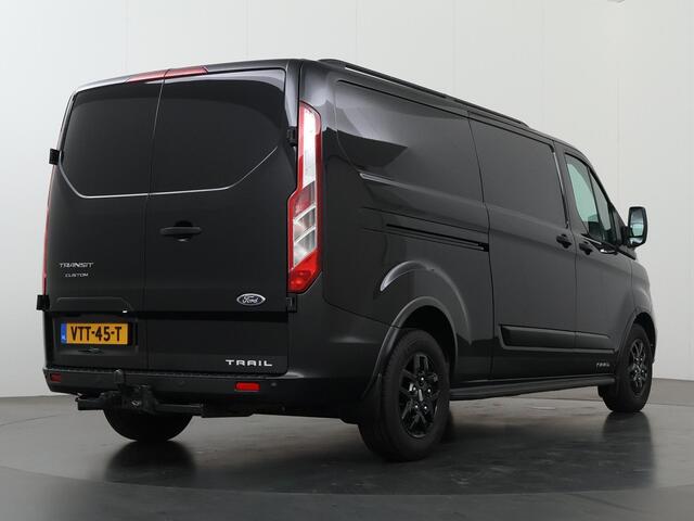Ford TRANSIT CUSTOM 300 2.0 TDCI L2 H1 | TRAIL UITVOERING | LEDEREN BEKLEDING | NAVIGATIE | CAMERA | CRUISE CONTROL | TREKHAAK | LM VELGEN | TREEPLANKEN | NL AUTO