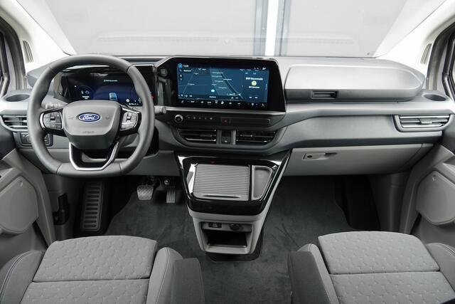 Ford TRANSIT CUSTOM L2H1 Dubbel Cabine 2.5PHEV 233Pk Aut. | Limited | Plug In Hybrid | 360° Camera | 2xSchuifdeur | Spoilerpack | 19'' | Grey Matter