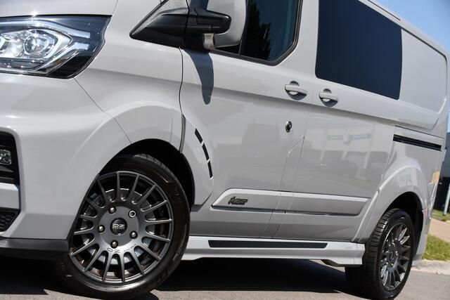 Ford TRANSIT CUSTOM 320 2.0 TDCI L1H1 MS-RT DC Adaptieve Cruise, Camera, Carplay, LED, Leder, Carbon, 170PK, Automaat, Stoelverwarming, Uniek!