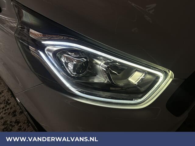Ford TRANSIT CUSTOM 2.0 TDCI L2H1 Euro6 Airco | Navigatie | Camera | LED | Cruisecontrol | Verwarmde voorruit 2800kg trekvermogen, Stoelverwarming, Parkeersensoren, Bijrijdersbank