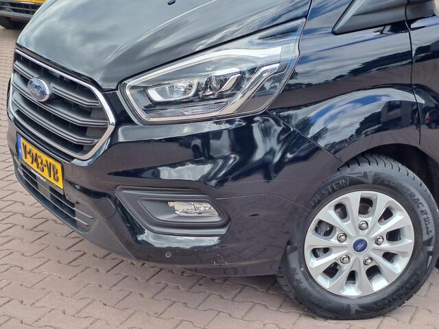Ford TRANSIT CUSTOM 300 2.0 TDCI L2H1 Limited | Automaat | Trekhaak | Standkachel | App-connect | Navi | Sidebars |